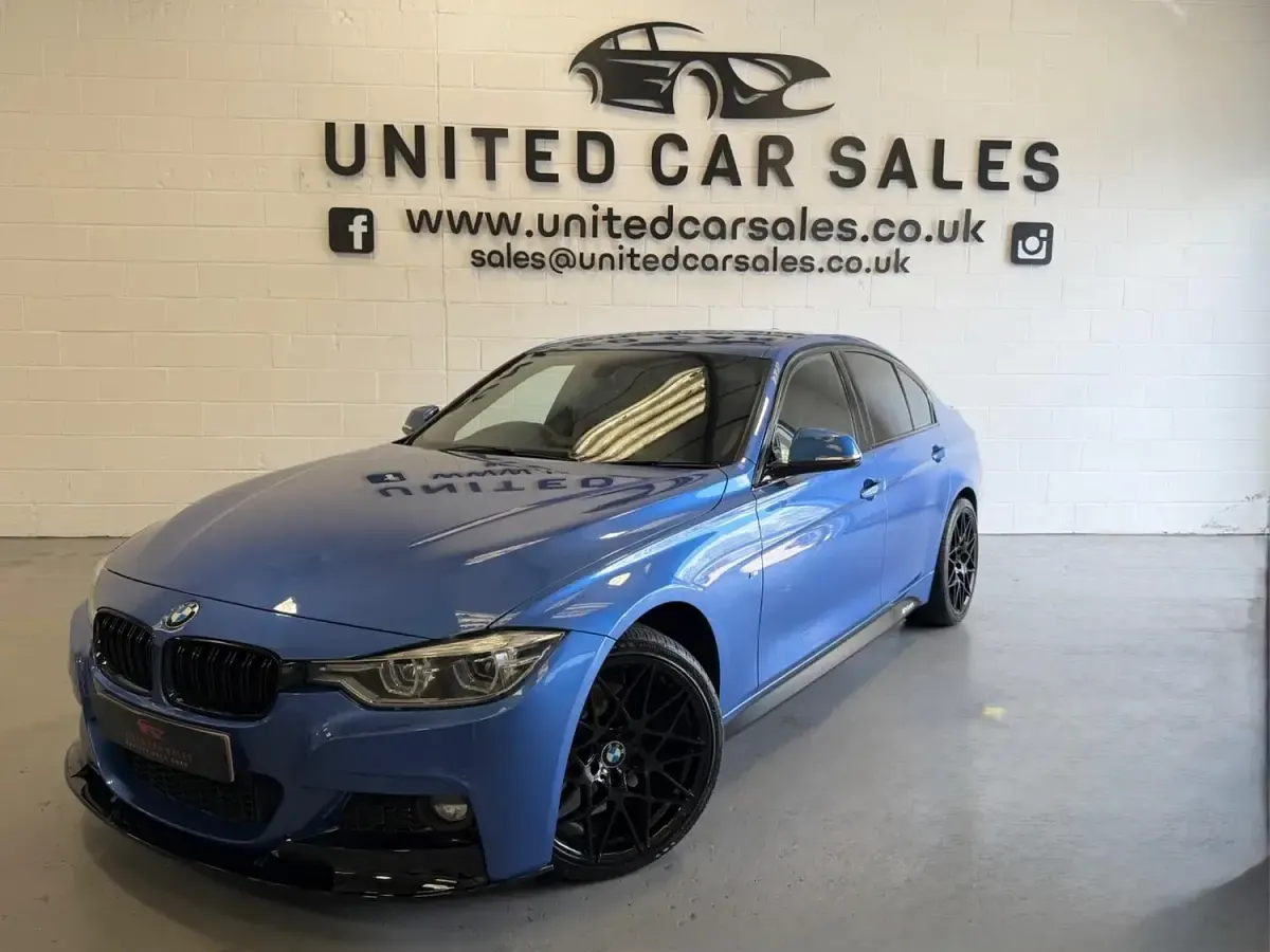 Used BMW 320 M Sport 2017 Blue Sedan