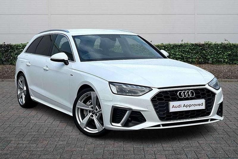 White Used 2024 Audi A4 S-Line Estate | £29,985 (Fair price) - Image 1/4