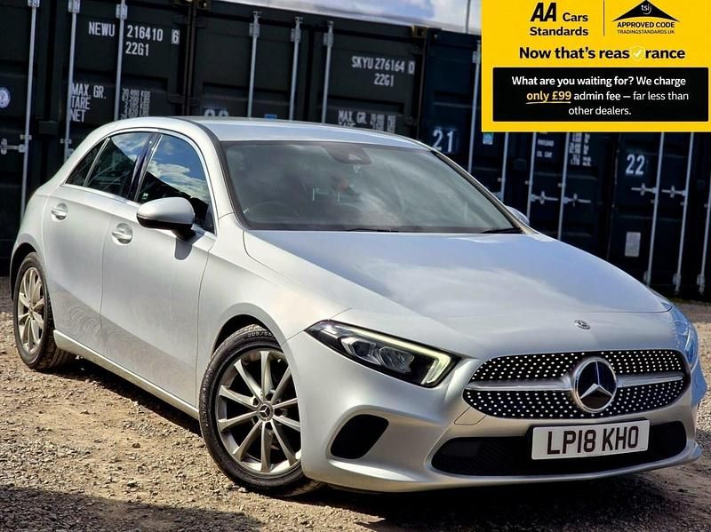 Used Mercedes A180 116 HP (85 kW) 2018 Silver Hatchback
