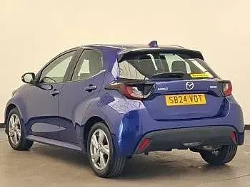 Used Mazda 2 Exclusive-Line 116 HP (85 kW) 2024 Blue Hatchback
