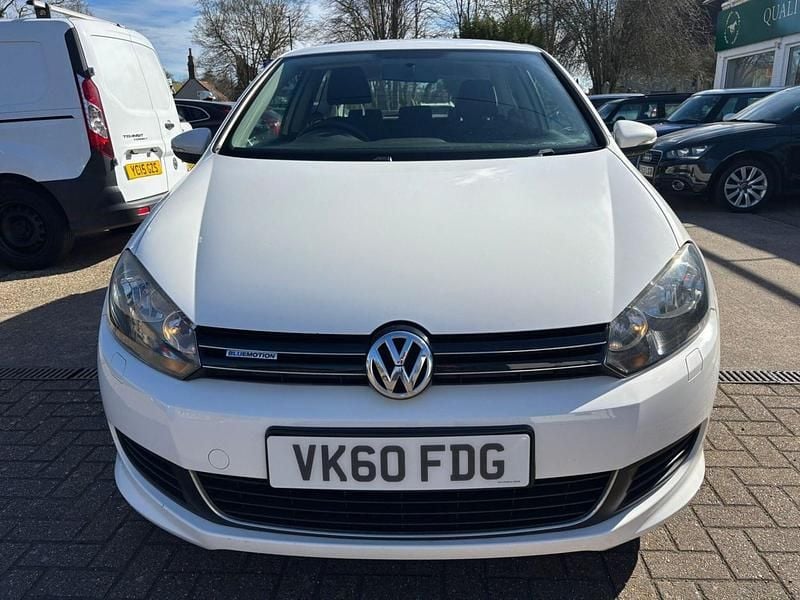 Used VW Golf VI S 105 HP (77 kW) 2010 White Hatchback