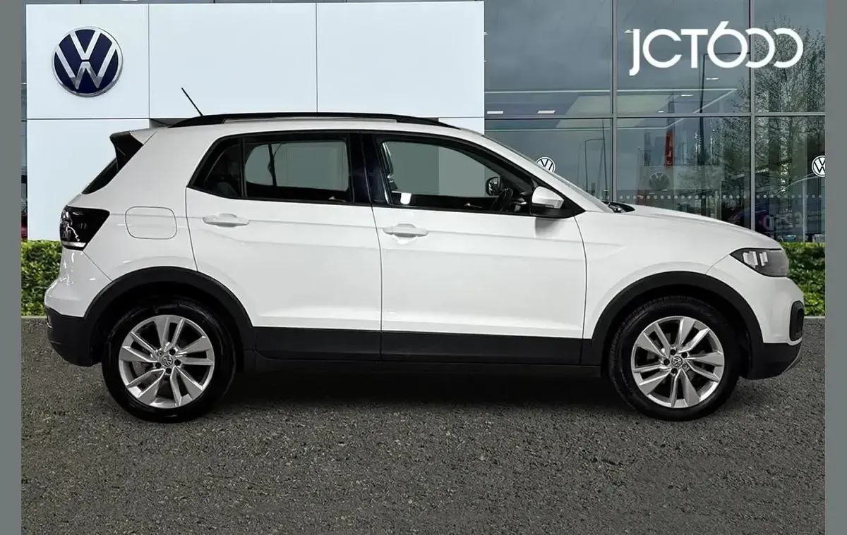 Used VW T-Cross SE 115 HP (84 kW) 2020 White SUV