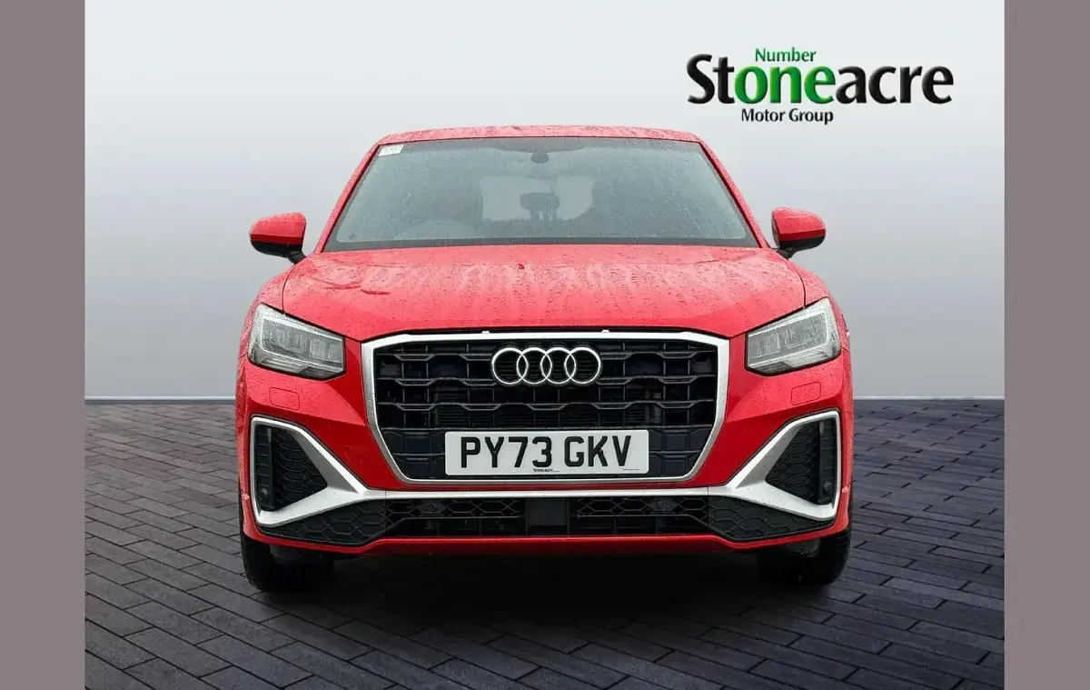 Used Audi Q2 S-Line 150 HP (110 kW) 2023 Red SUV
