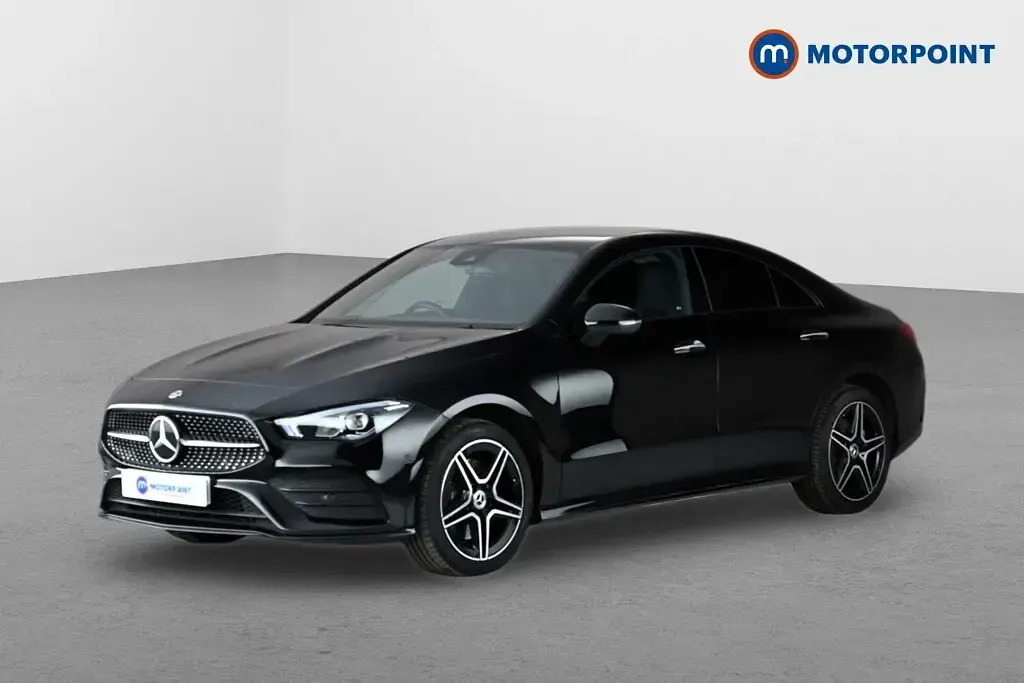 Used Mercedes CLA250e AMG Line Premium 218 HP (160 kW) 2023 Black Coupe