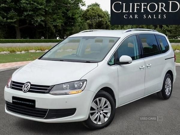 Used VW Sharan SE 150 HP (110 kW) 2016 White MPV