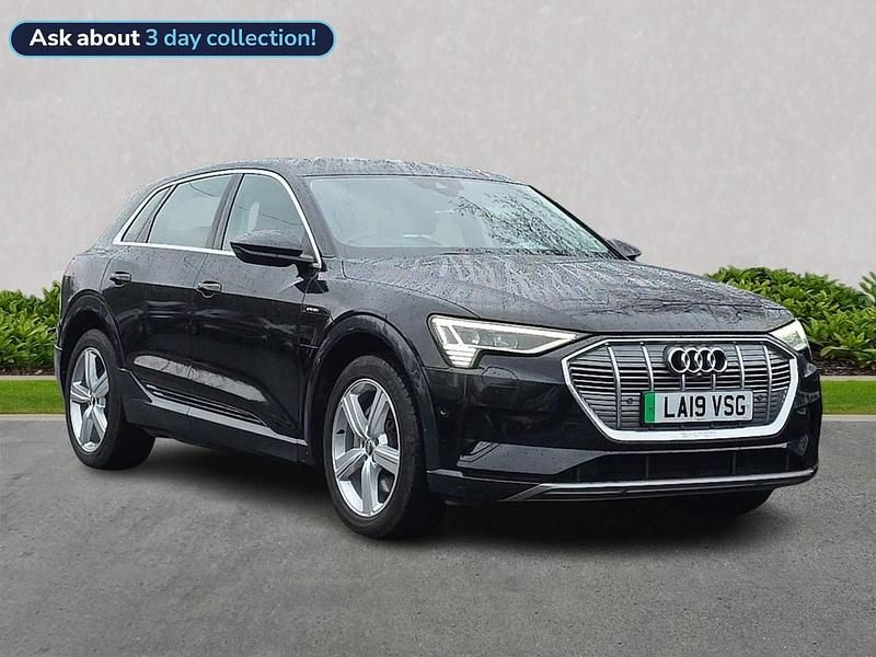 Black Used 2019 Audi e-tron Business SUV | £20,493 (Good price) - Image 1/2