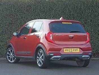Used Kia Picanto X-Line 66 HP (48 kW) 2023 Orange Hatchback
