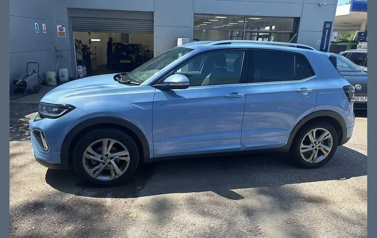 Used VW T-Cross R-line 150 HP (110 kW) 2024 Blue SUV
