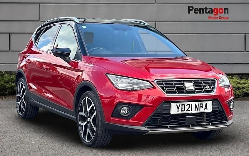 Red Used 2021 Seat Arona FR Sport SUV | £15,695 (Fair price) - Image 1/4