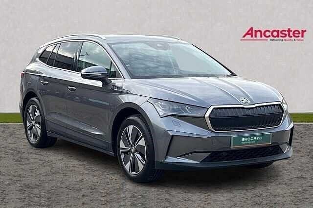 Grey New 2024 Skoda Enyaq iV SUV | £31,975 (Fair price) - Image 1/4