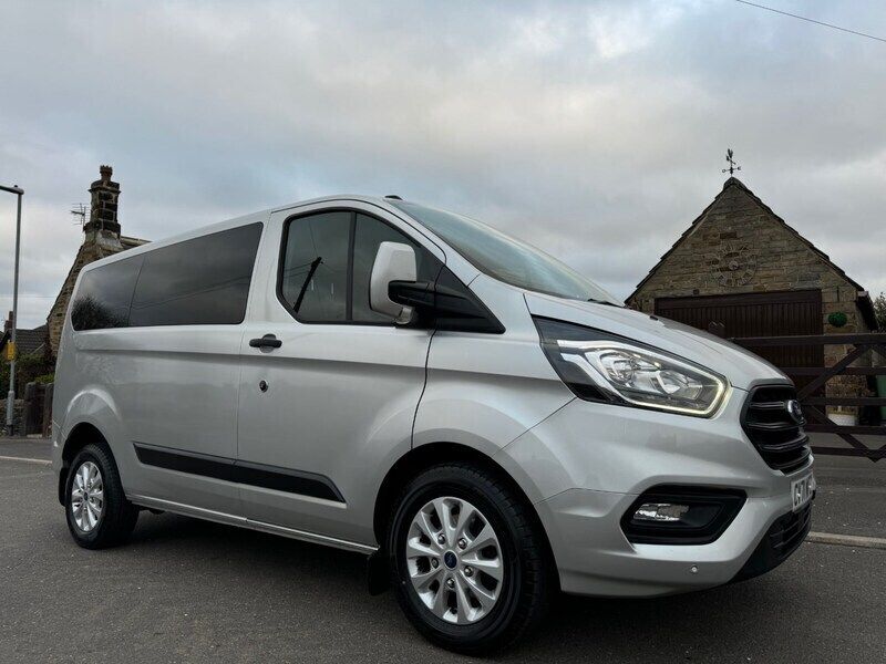 Silver Used 2021 Ford Transit Custom Trend Estate | £17,990 (Fair price) - Image 1/4