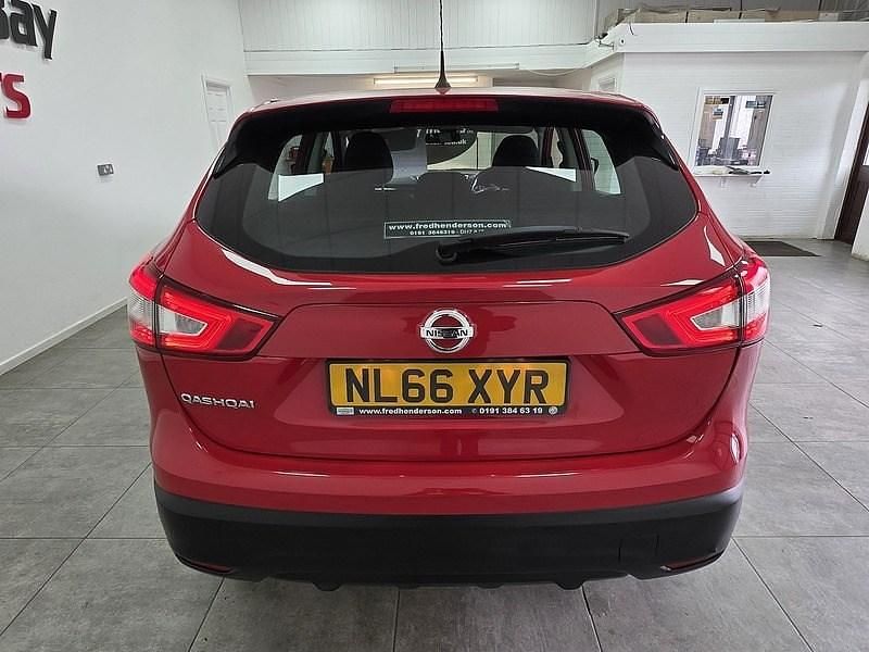 Used Nissan Qashqai Acenta 2016 Red SUV