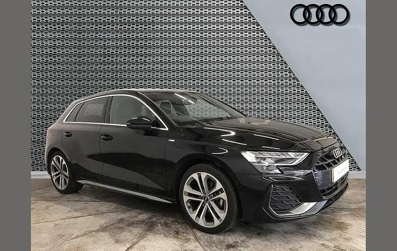 Used Audi A3 S-Line 147 HP (108 kW) 2025 Black Hatchback