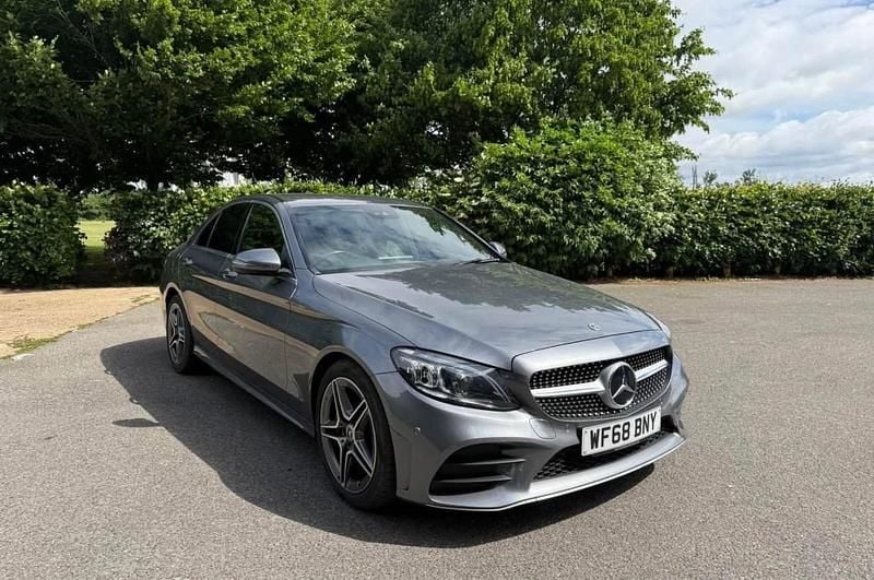 Used Mercedes C300 AMG Line Premium 2018 Grey Sedan