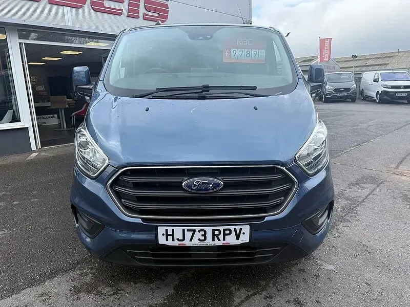 Used Ford Transit Custom Limited 130 HP (95 kW) 2023 Blue Van