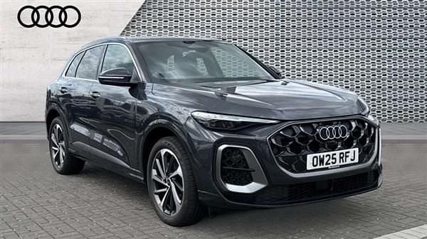 Black New 2025 Audi Q5 S-Line SUV | £47,990 - Image 1/4
