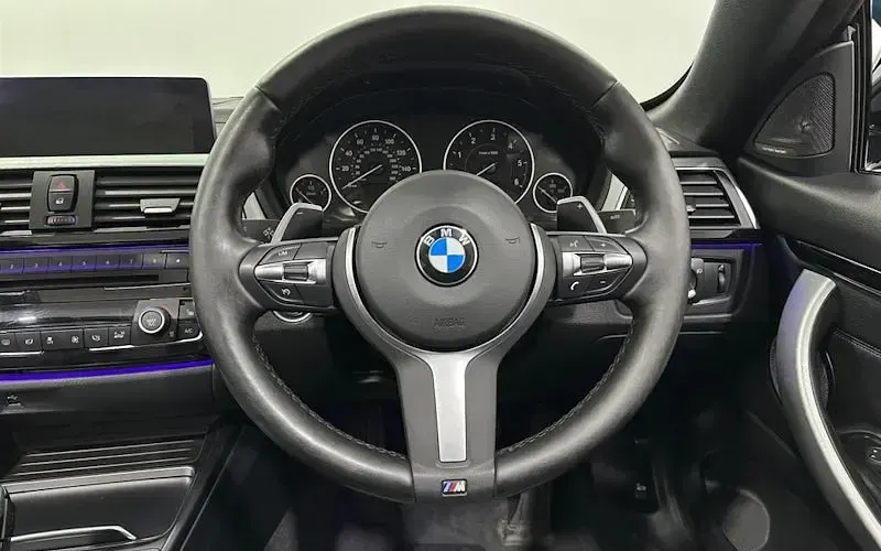 Used BMW 420 Cabriolet M Sport 190 HP (139 kW) 2019 Blue Cabriolet
