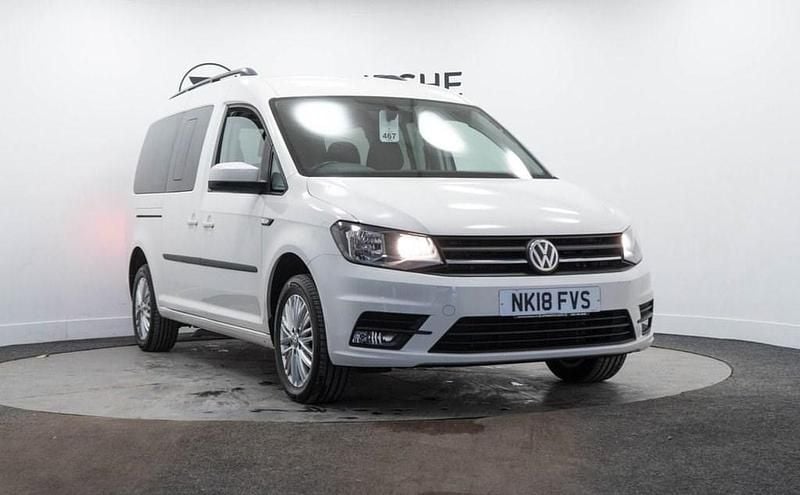 Used VW Caddy Maxi Life Life 102 HP (75 kW) 2018 White MPV