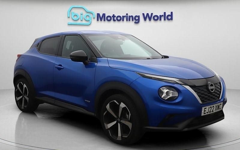 Blue Used 2022 Nissan Juke Tekna SUV | £14,900 (Fair price) - Image 1/4
