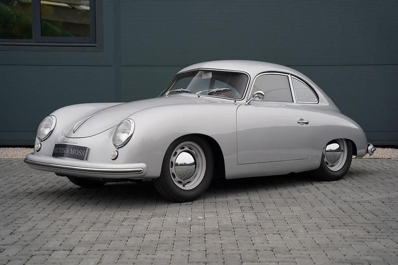 Used Porsche 356 70 HP (51 kW) 1953 Silver Coupe