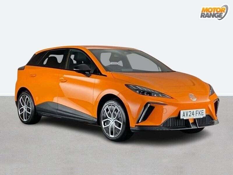 Orange Used 2024 MG MG4 EV Trophy Hatchback | £17,895 (Fair price) - Image 1/4