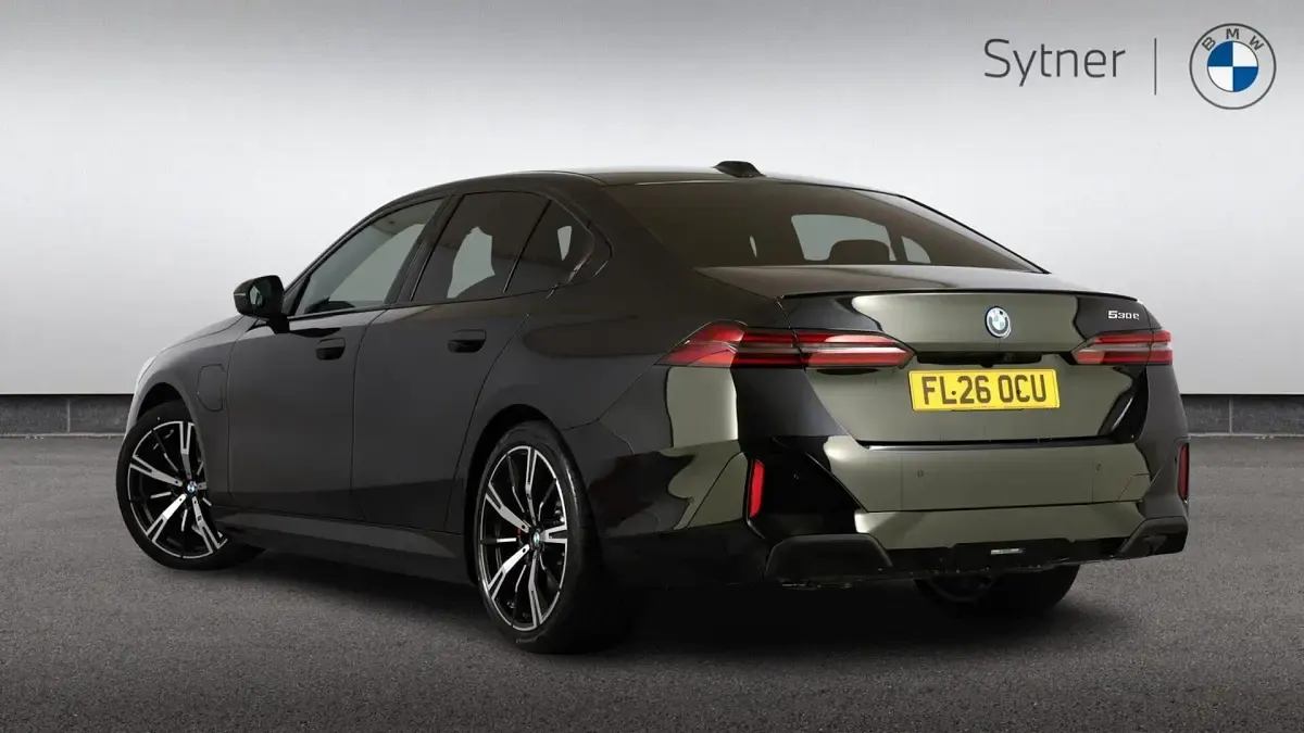 New BMW 530e M Sport 295 HP (216 kW) 2026 Black
