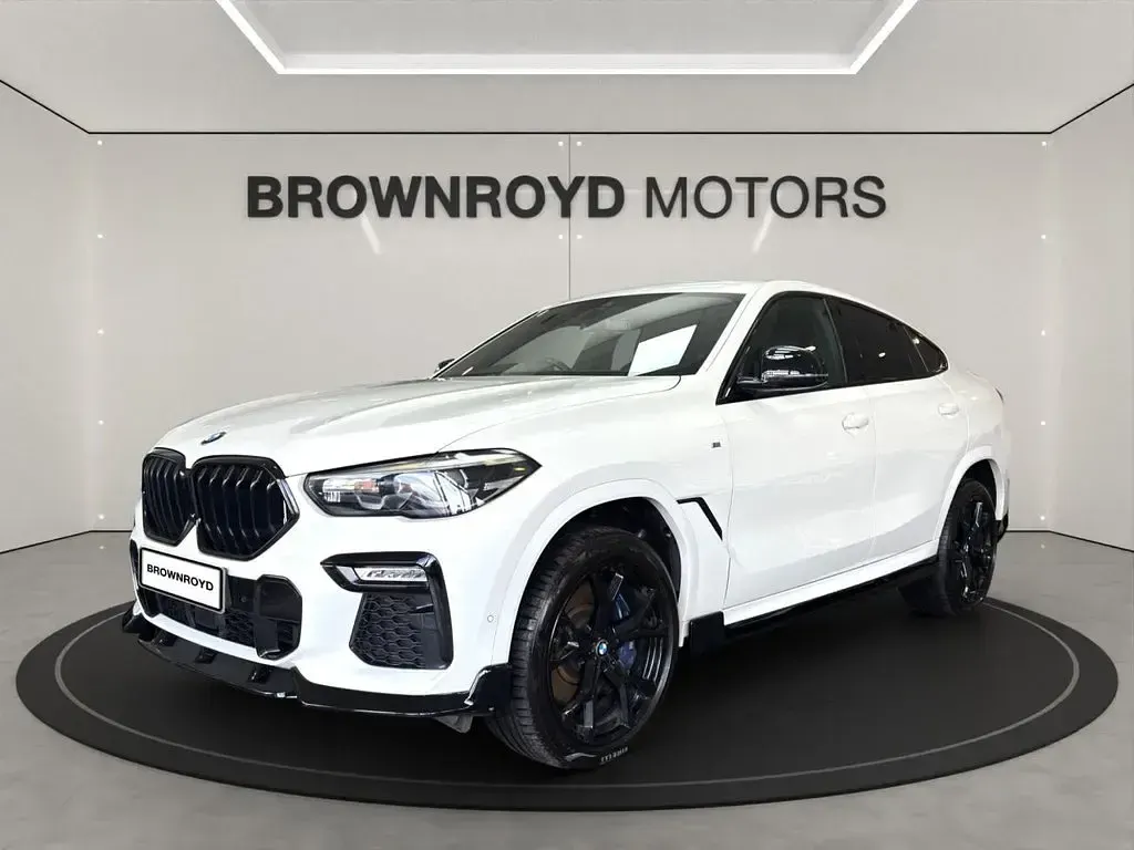 Used BMW X6 M Sport 340 HP (250 kW) 2021 White SUV