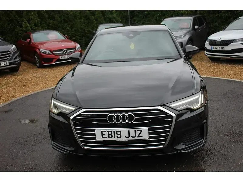 Used Audi A6 S-Line 286 HP (210 kW) 2019 Vesuvius grey metallic Sedan