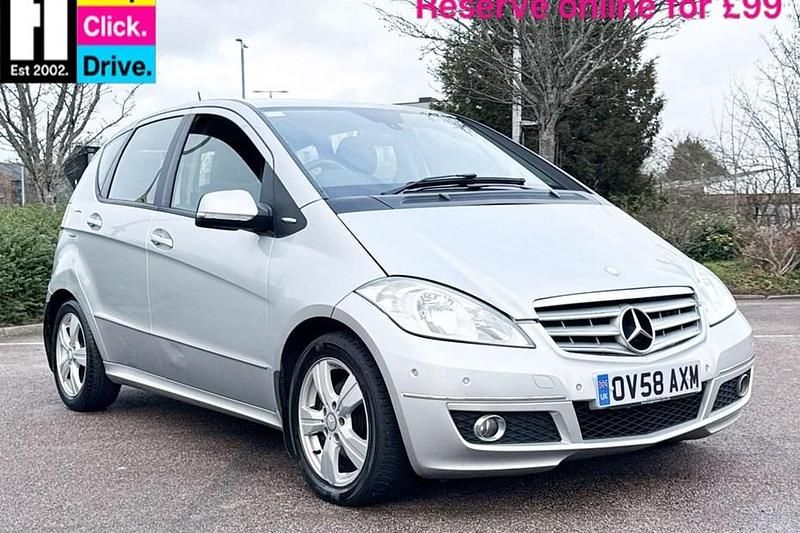 Silver Used 2008 Mercedes A160 Avantgarde Hatchback | £1,699 (Fair price) - Image 1/1