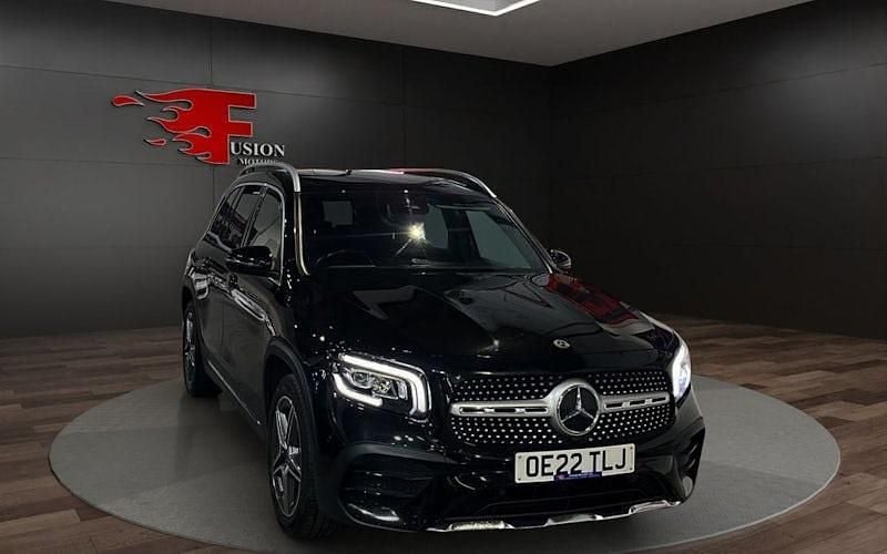 Used Mercedes GLB200 AMG line 163 HP (119 kW) 2022 Black SUV