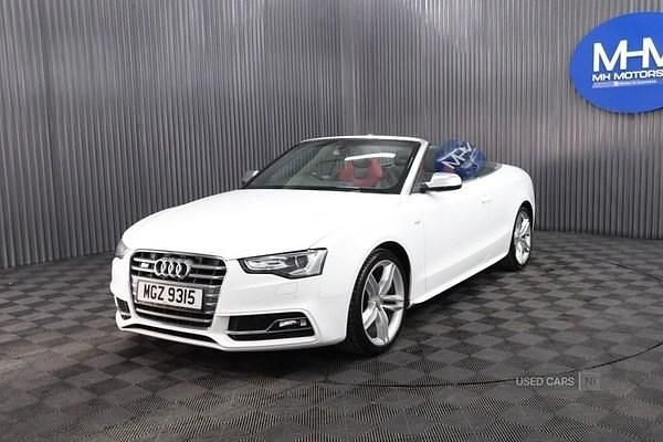 Used Audi A5 Cabriolet 272 HP (200 kW) 2016 White Cabriolet
