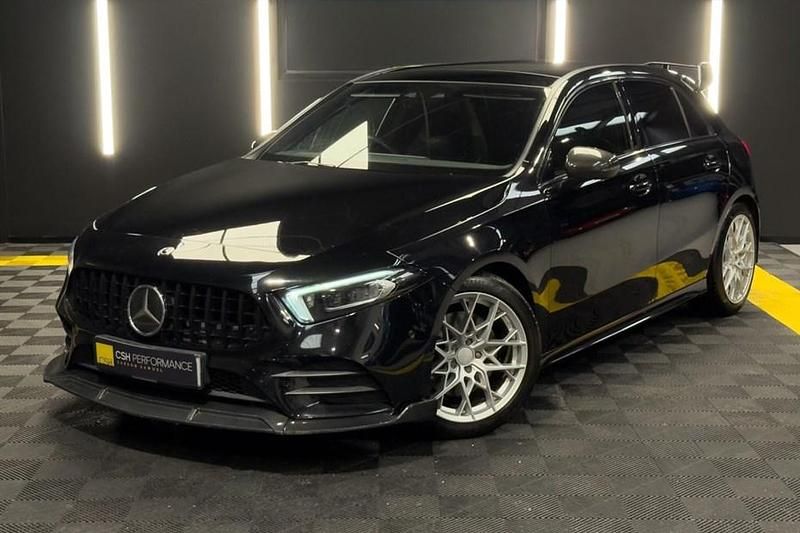 Used Mercedes A220 AMG Line Premium Plus 2020 Black Hatchback