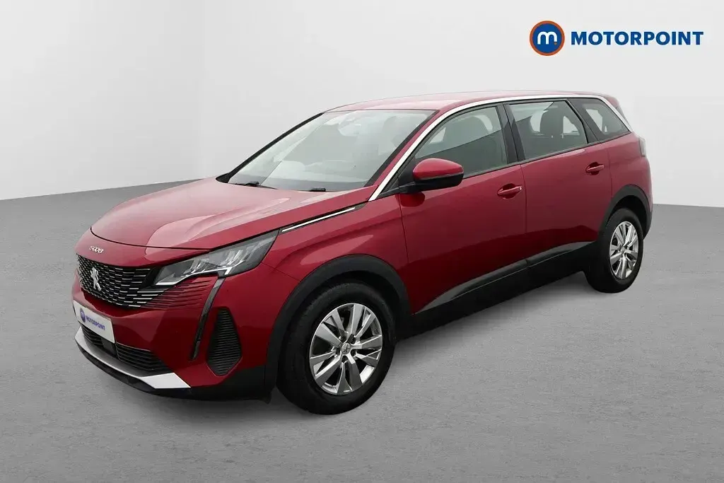 Used Peugeot 5008 Active Premium 131 HP (96 kW) 2021 Red SUV
