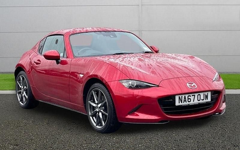 Red Used 2018 Mazda MX5 Inclusive Cabriolet | £15,999 (Fair price) - Image 1/4