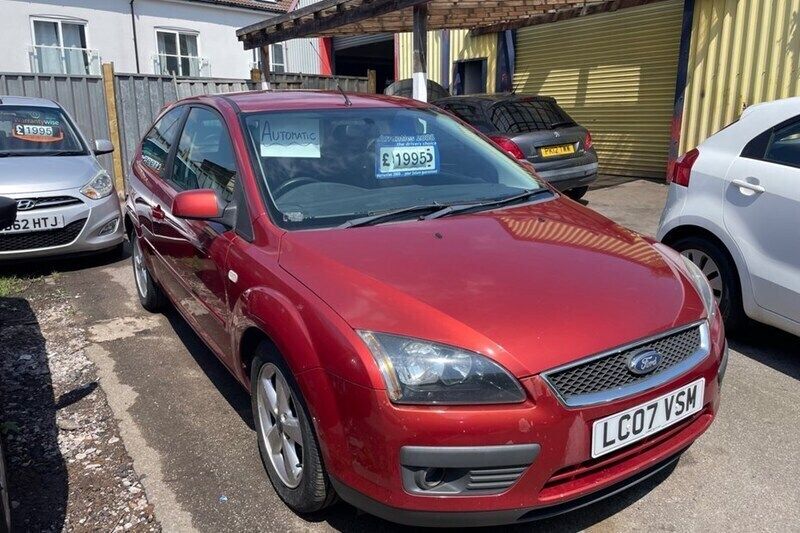Red Used 2007 Ford Focus Zetec Hatchback | £1,995 (Fair price) - Image 1/1