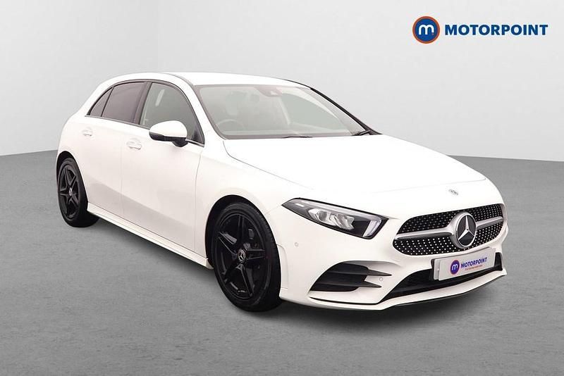 White Used 2019 Mercedes A200 AMG Line Premium Hatchback | £17,749 (Fair price) - Image 1/4