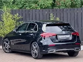 Used Mercedes A200 Executive 150 HP (110 kW) 2025 Black Hatchback