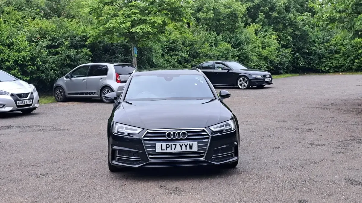 Used Audi A4 S-Line 150 HP (110 kW) 2017 Black Estate