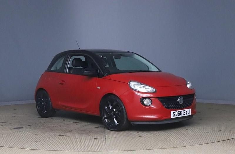Used Vauxhall Adam 70 HP (51 kW) 2018 Red Hatchback