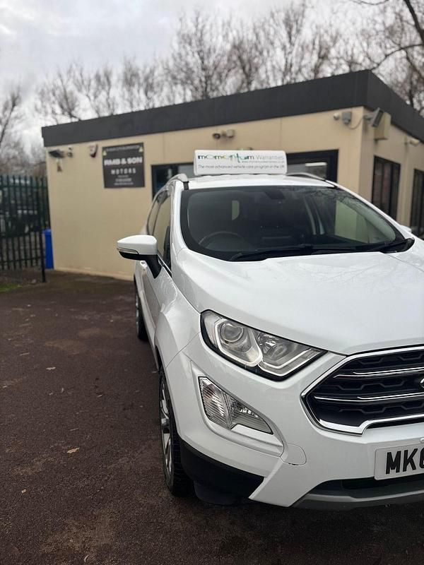 Used Ford Ecosport Titanium 125 HP (91 kW) 2018 White SUV