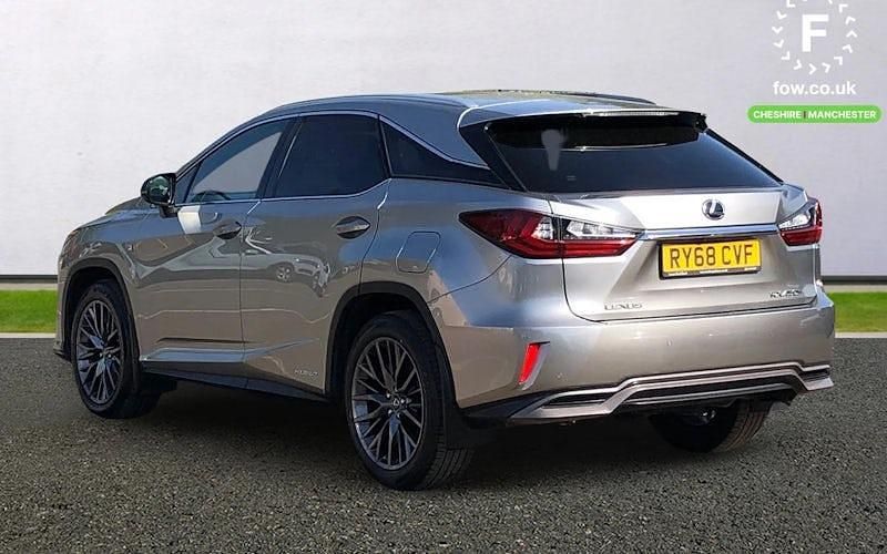 Used Lexus RX450h Sport Line 313 HP (230 kW) 2018 Silver SUV