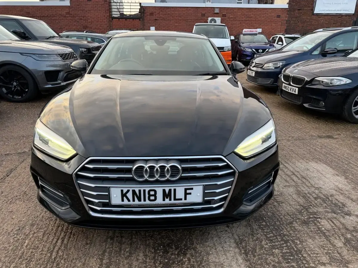 Begagnad Audi A5 Sportback Sport 190 HK (139 kW) 2018 Svart Halvkombi