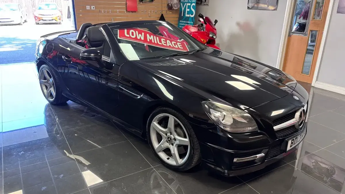 Used Mercedes SLK250 AMG 2013 Black Cabriolet