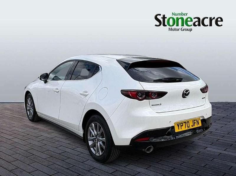 Used Mazda 3 Inclusive 180 HP (132 kW) 2020 White Hatchback