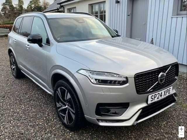 Silver Used 2024 Volvo XC90 Plus SUV | £43,395 (Good price) - Image 1/2