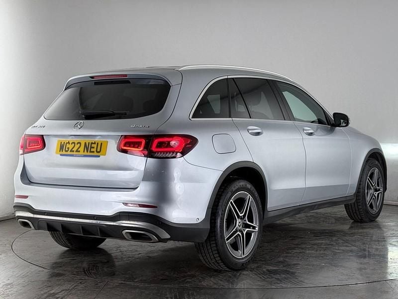 Used Mercedes GLC300e AMG line 2022 Silver SUV