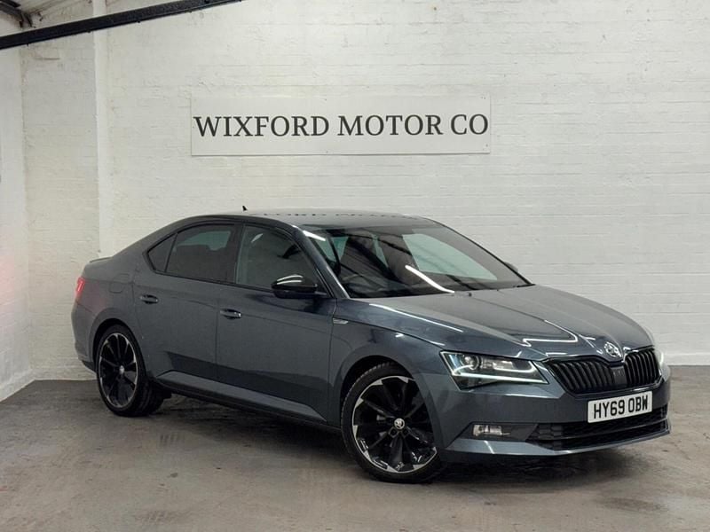 Grey Used 2019 Skoda Superb SportlinePlus Hatchback | £11,995 (Fair price) - Image 1/4