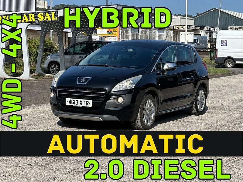 Black Used 2013 Peugeot 3008 Allure Hatchback | £4,250 (Fair price) - Image 1/4