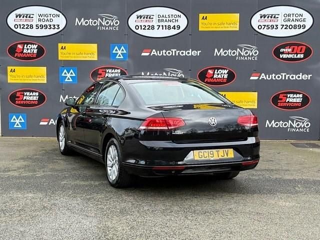 Used VW Passat S 150 HP (110 kW) 2019 Black Sedan