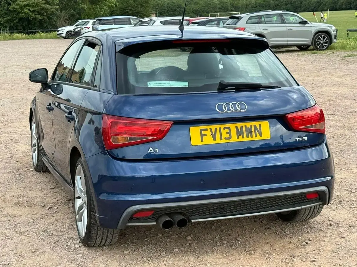 Used Audi A1 Sportback S-Line 2013 Blue Hatchback